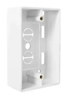 CAJA PLÁSTICA PARA ROSETA DE RED