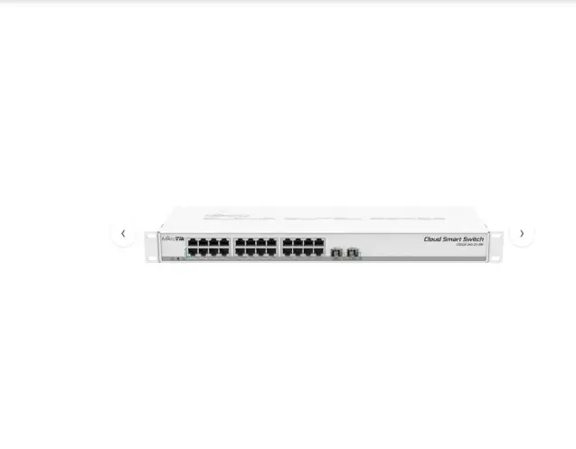 CLOUD ROUTER SWITCH*24 ETH GIGABIT 2SFP+