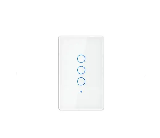 INTERRUPTOR SMART WIFI BLANCO 3 TOMAS