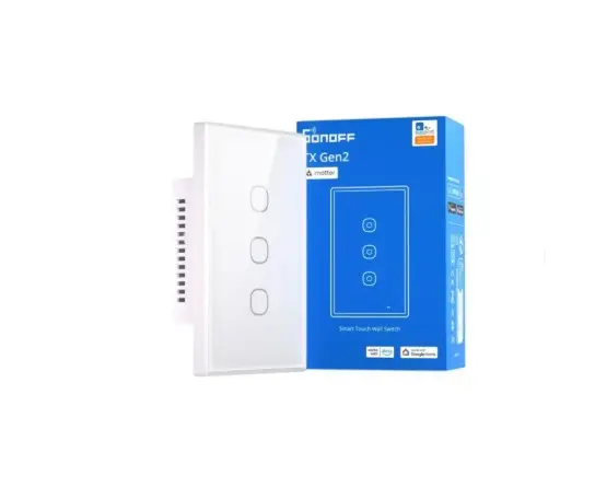 INTERRUPTOR TOUCH INTELIGENTE WIFI 3GANG