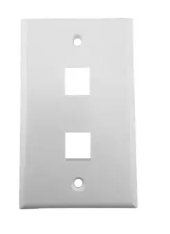 TAPA DE CAJA DE CONEXIÓN CON 2 RANURAS