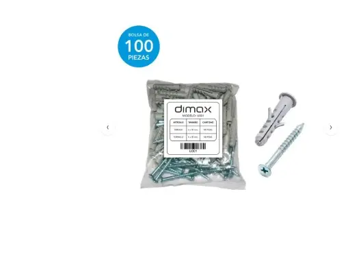 TORNILLOS CON TARUGOS # 6