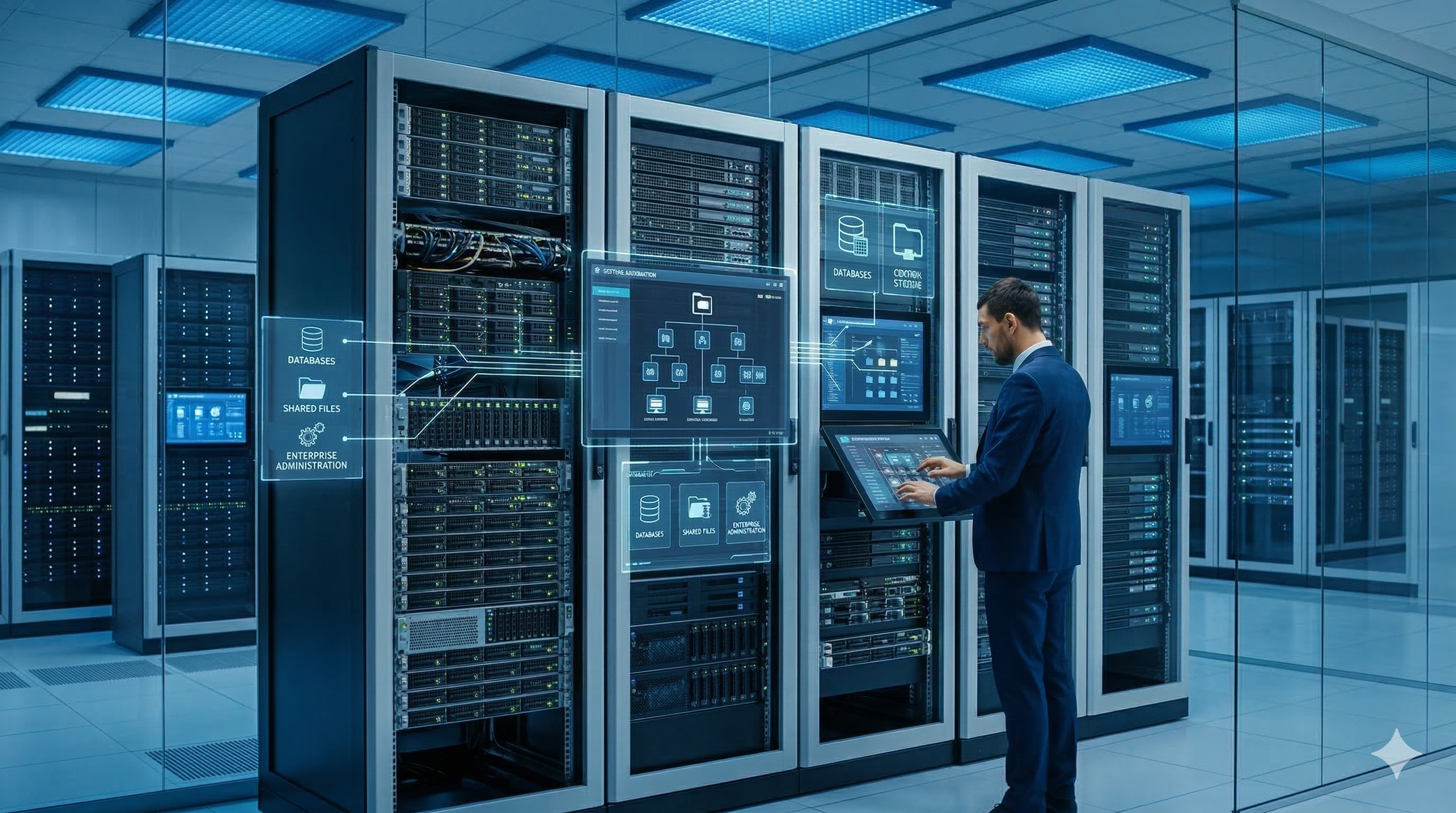 Servidores e infraestructura