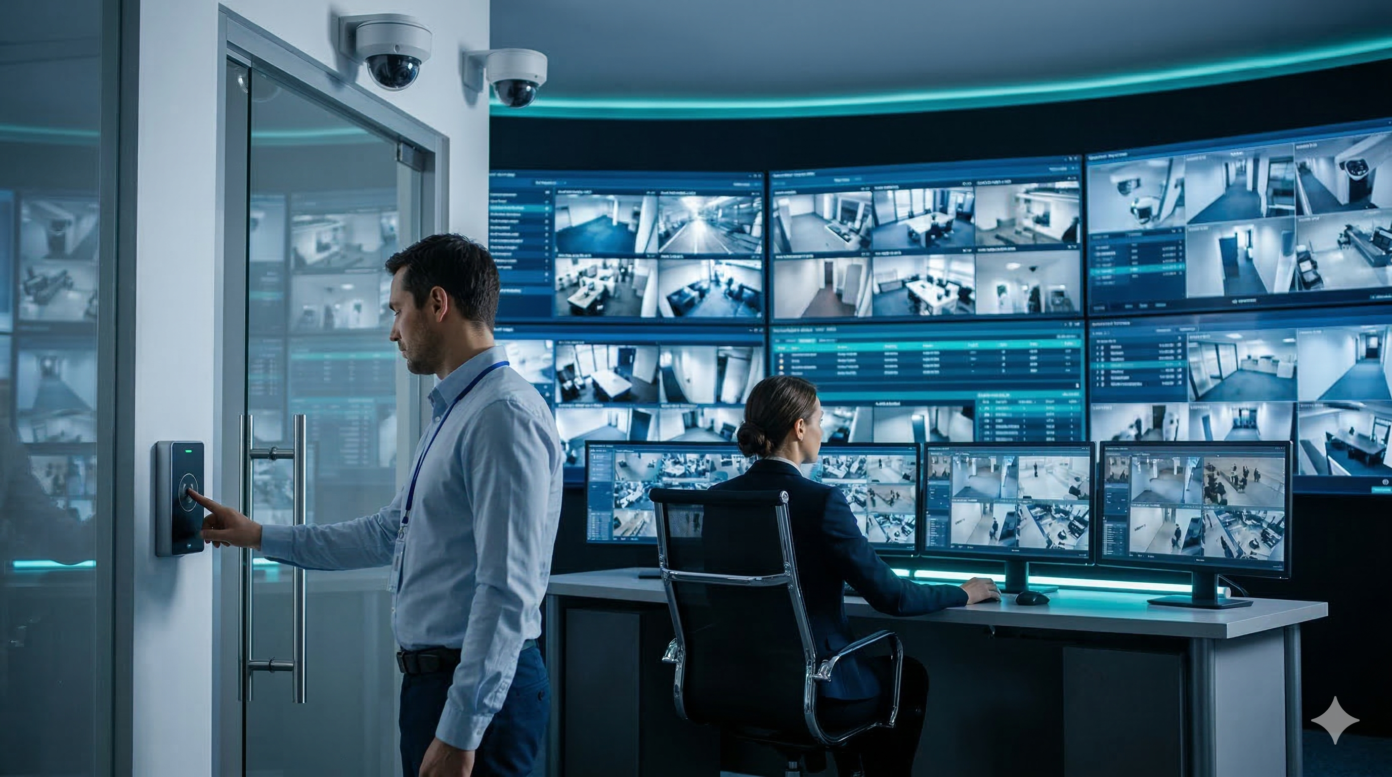 Cámaras y control de acceso